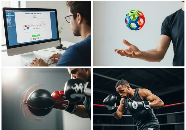 不同的人进行各种反应时间训练