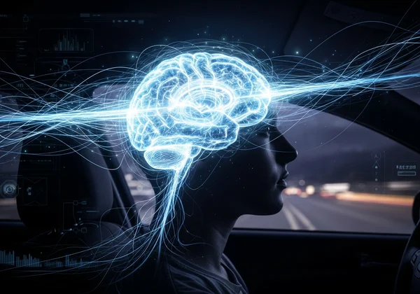 Person making a quick decision or reacting